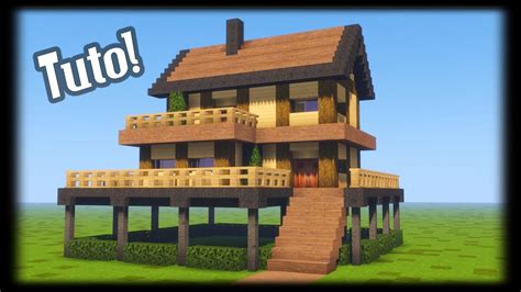 maison minecraft facile à faire|TUTO PETITE MAISON DE SURVIE EN BOIS FACILE A FAIRE。